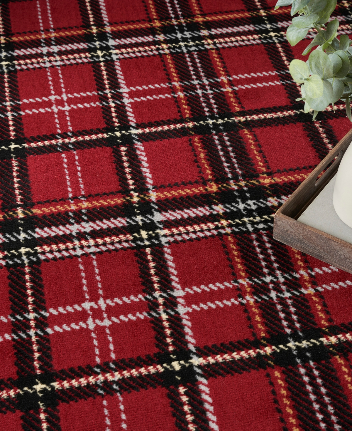 Nourison Home Grafix Grf03 5'3"x7'3" Area Rug In Red