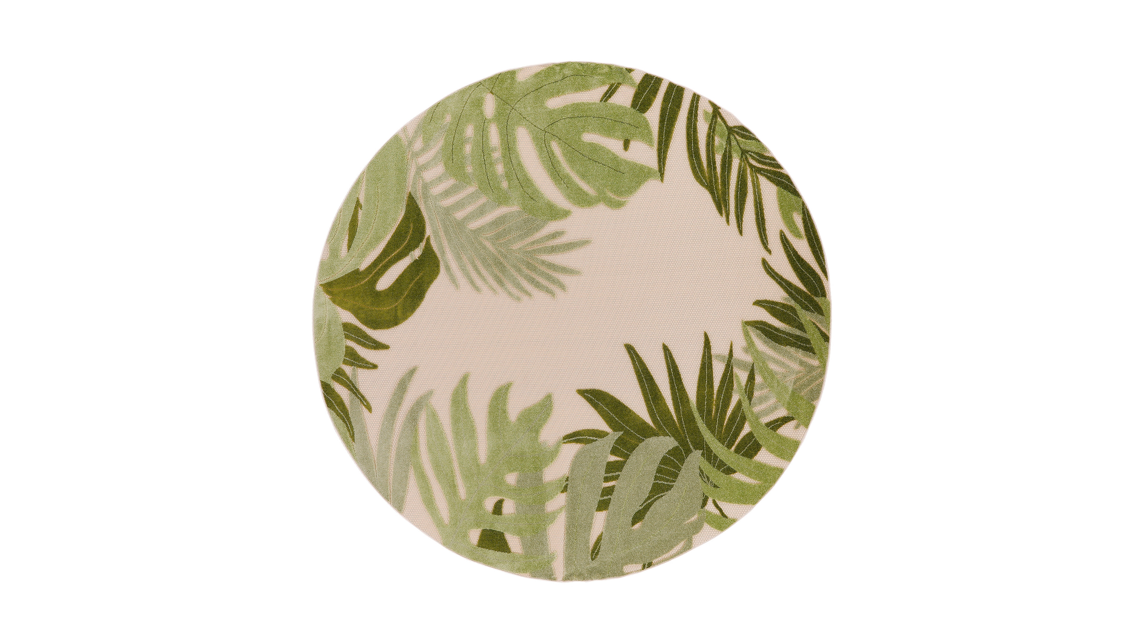 Nourison Home Aloha ALH40 5'3"x5'3" Round Area Rug