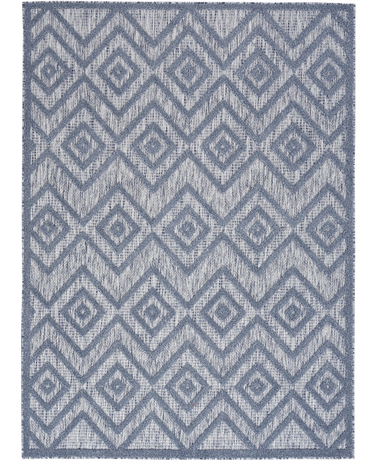 Shop Nourison Home Versatile Nrv01 5'x7' Area Rug In Denim,blue