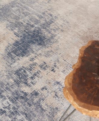 Rustic Textures RUS02 7'10"x7'10" Round Area Rug