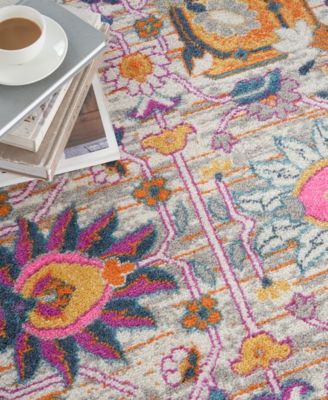 Passion PSN01 8'x8' Round Area Rug