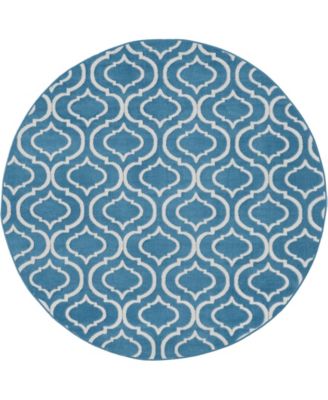 Jubilant JUB19 5'3"x5'3" Round Area Rug