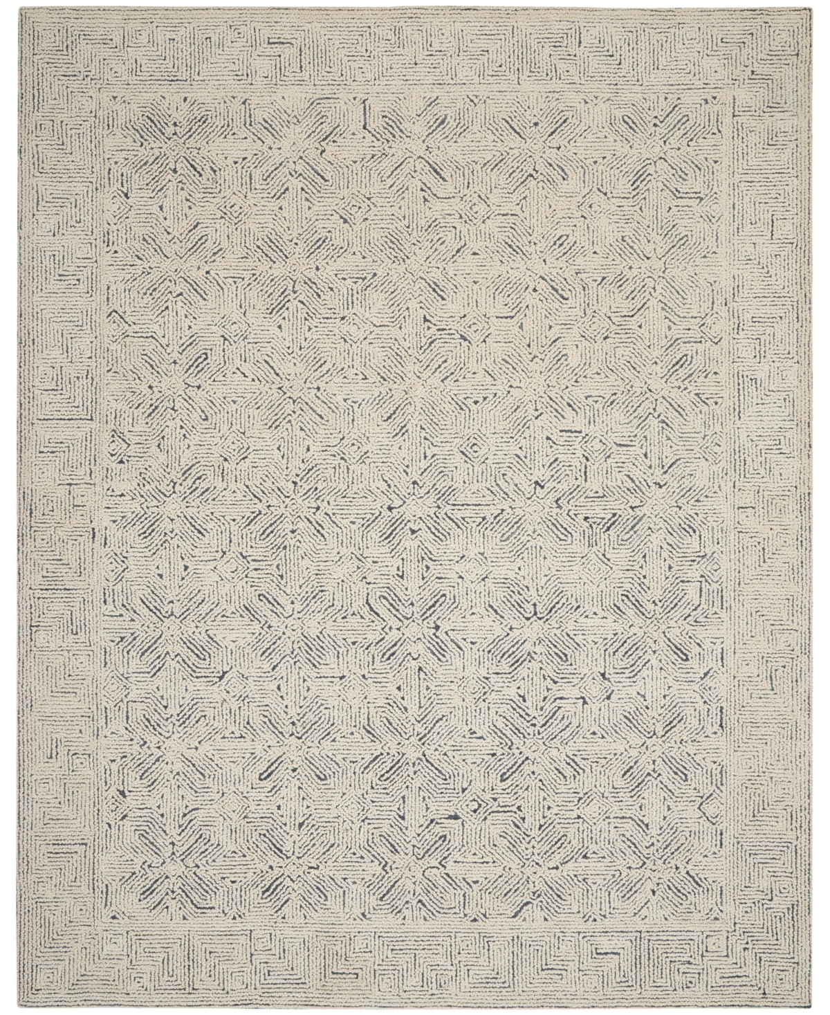 Nourison Home Colorado Clr05 7'9x9'9 Area Rug In Ivory,navy