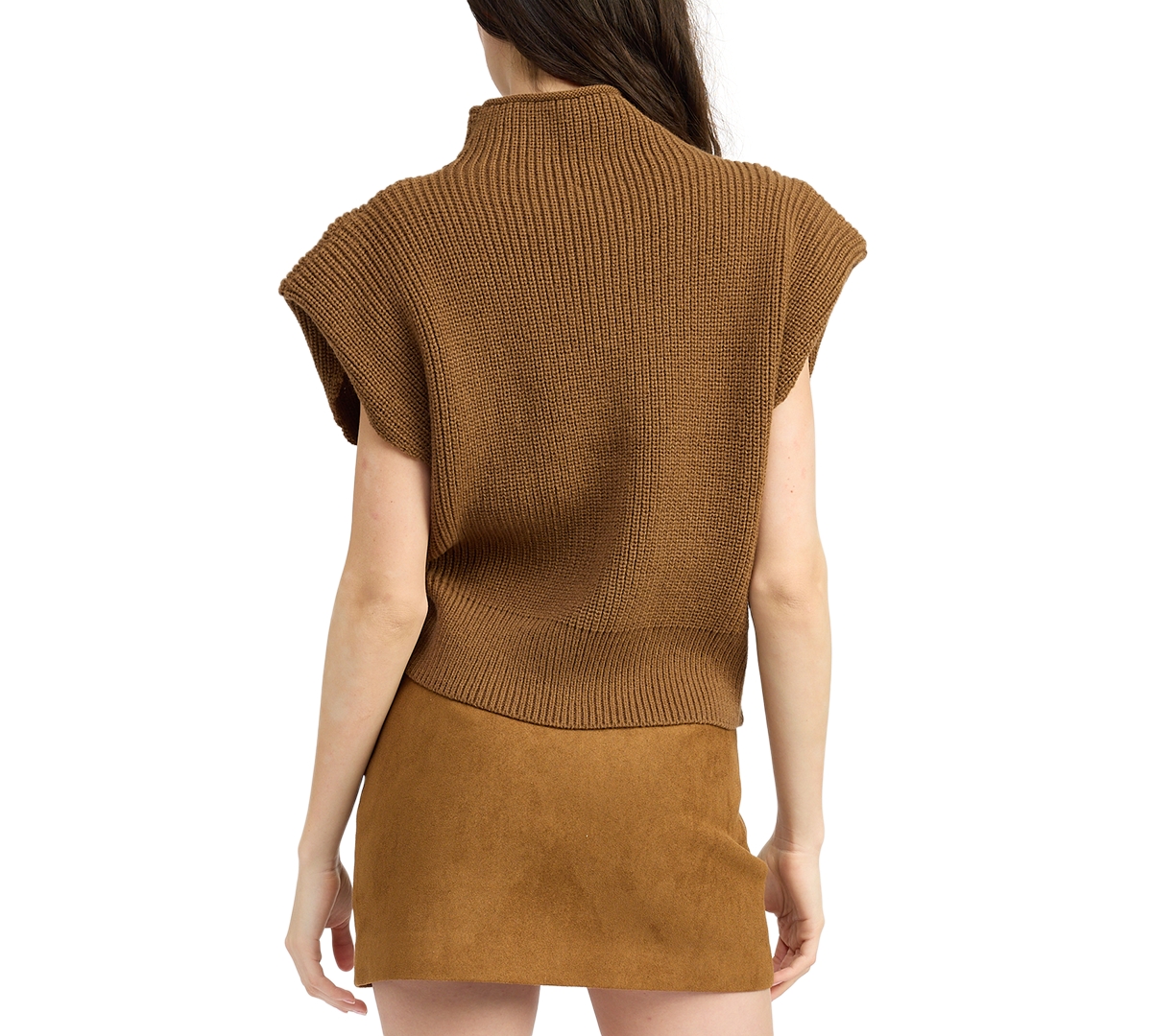 En Saison Women's Karalie Mock-Neck Knit Sweater