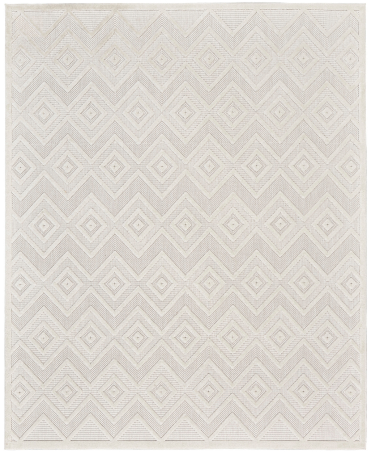Nourison Home Versatile Nrv01 8'x10' Area Rug In Ivory