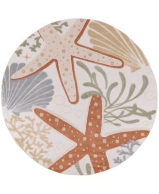 Nourison Home Aloha ALH24 5'3"x5'3" Round Area Rug