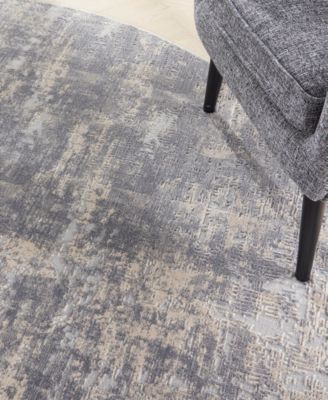 Nourison Home Rustic Textures Rus01 Rug Collection In Gray,beige