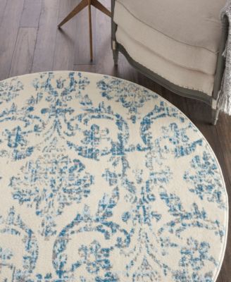 Jubilant JUB09 5'3"x5'3" Round Area Rug