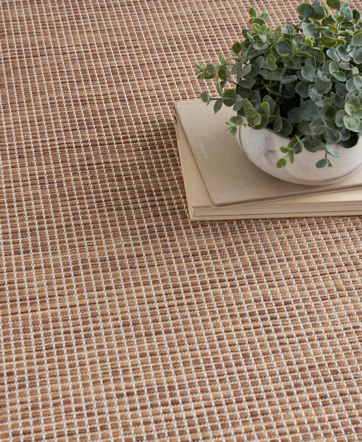 Nourison Home Positano Pos01 5'x7' Area Rug In Camel