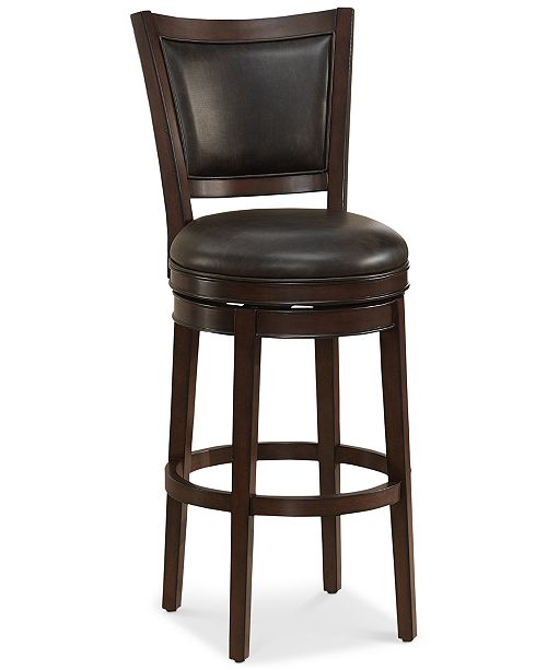 American Heritage Billiards Shae Counter Height Bar Stool, Quick Ship
