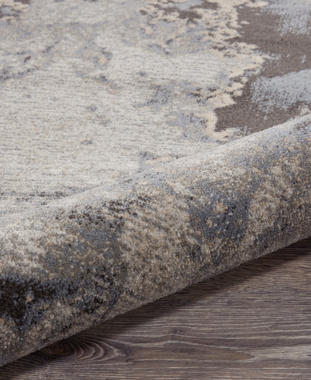 Nourison Home Maxell Mae08 7'x10' Area Rug In Gray