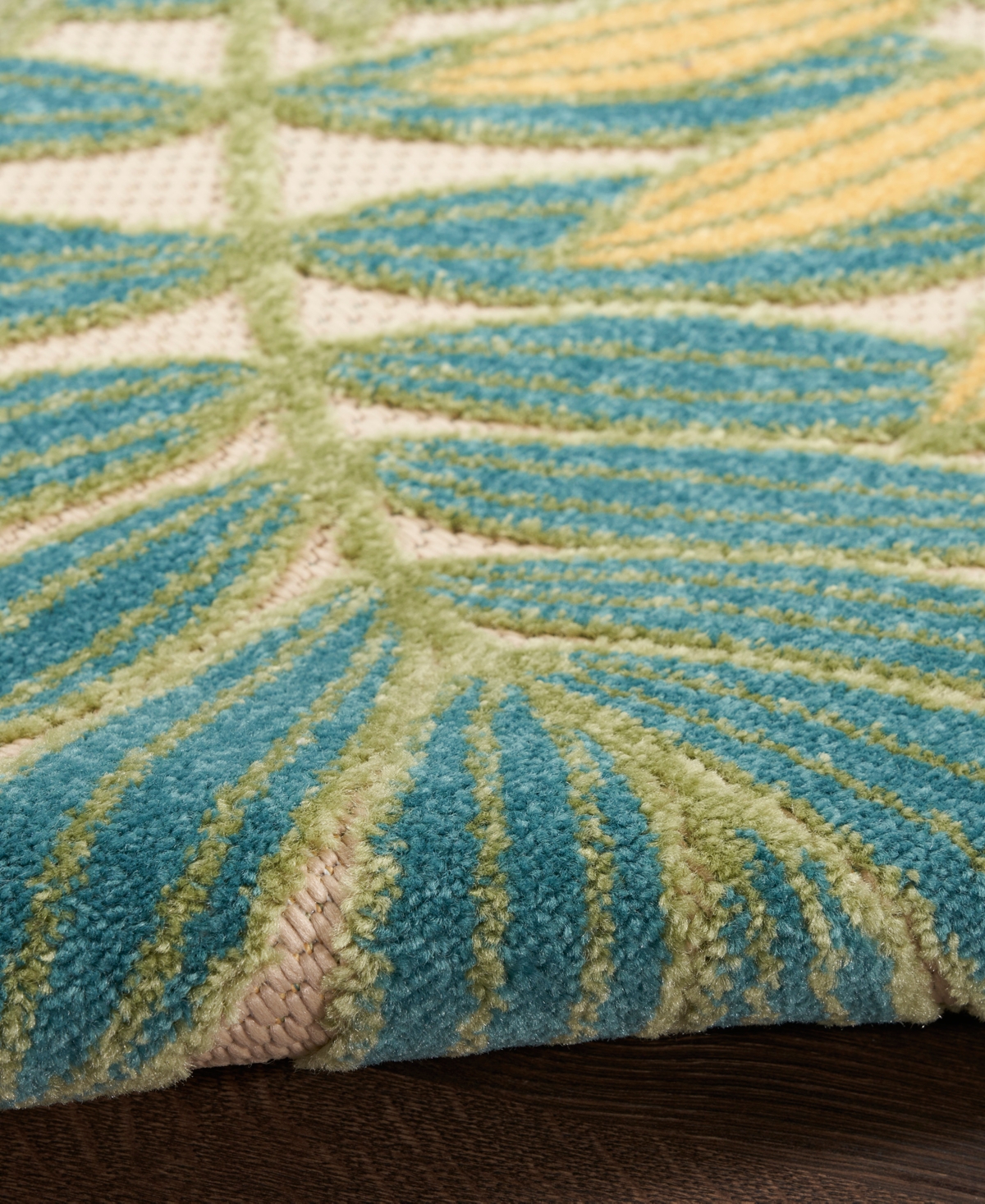 Nourison Home Aloha Alh18 7'10"x10'6" Area Rug In Multi