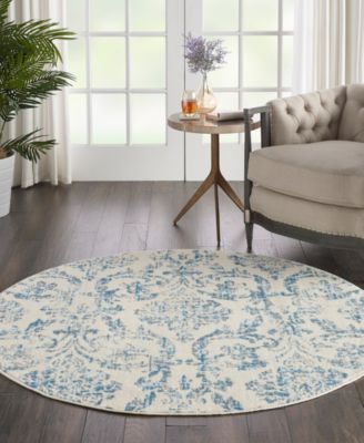 Jubilant JUB09 5'3"x5'3" Round Area Rug