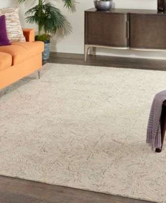 Nourison Home Interlock Itl05 Rug Collection In Ivory