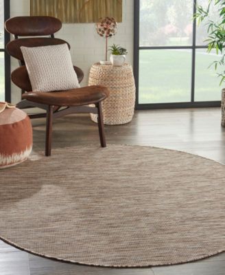 Positano POS01 6'x6' Round Area Rug