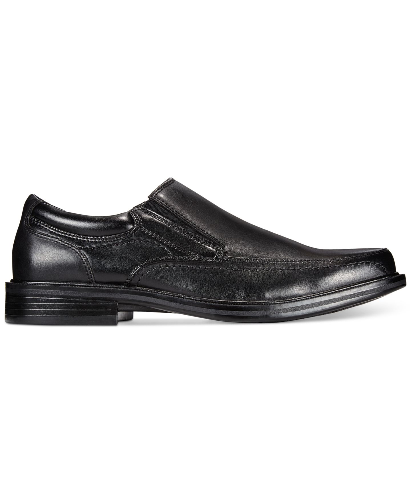 Мужские туфли Dockers Edson Faux Leather Slip-On, цвет: Чёрный — фото 2