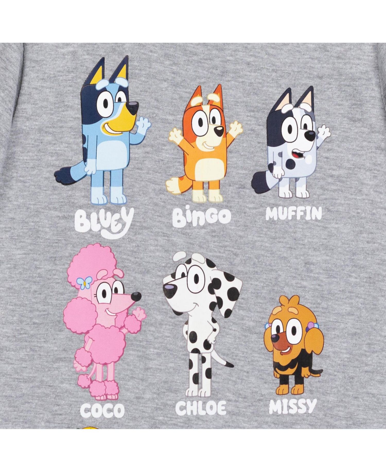 Toddler| Child Winton Snickers Honey Muffin Bandit Dad Chili Mom Missy Chloe Coco Bingo Girls 2 Pack T-Shirts