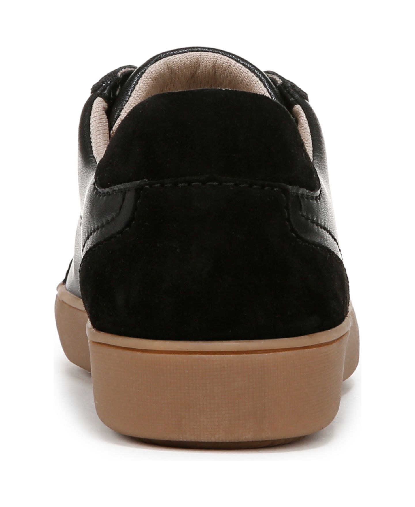 Женские кроссовки Naturalizer Morrison Lace Up, цвет: Чёрный кожаный / Карамельный — фото 3