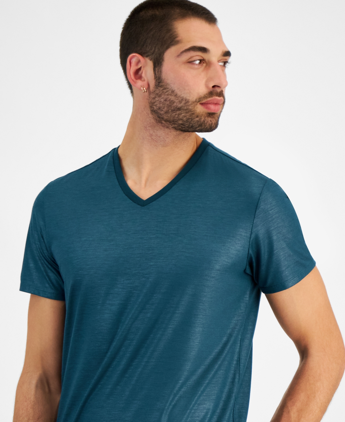 Guess Men's Mason Yoke V-Neck T-shirt