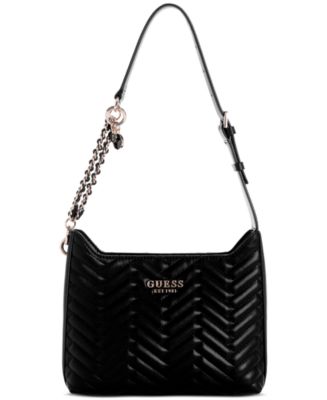 ショルダーバッグ・ポシェット Guess ANNING Quilted Mini Flap Bag HO4A3A05 GUESS Anning Small Quilted Convertible Crossbody Flap - Macy's