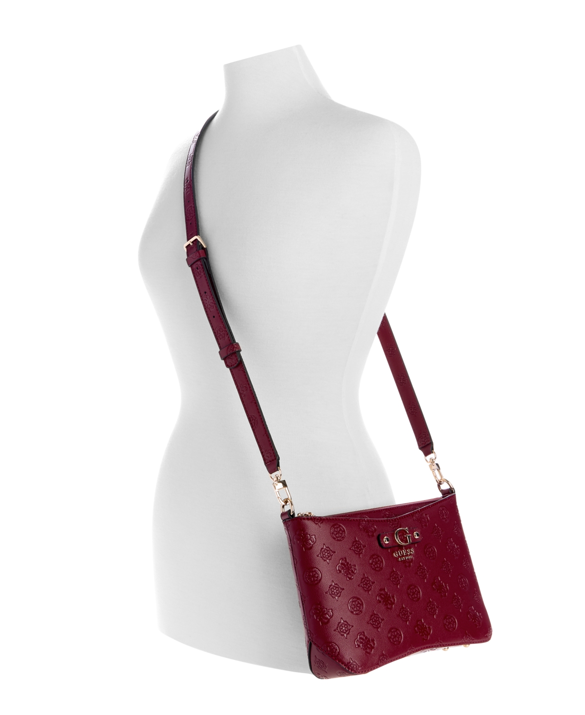 Guess Gerty Top-Zip Crossbody