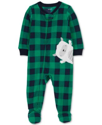 Carter's - Baby 1-Piece Abominable Snowman Fleece Footed Pajamas