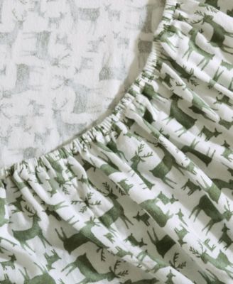 Holiday Cotton Flannel 4 Pc. Sheet Set, King