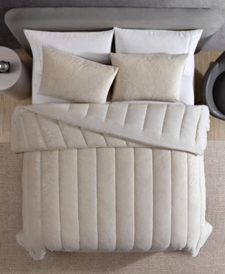 Banks Velvet 3-Pc. Comforter Set, King