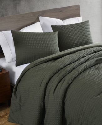 Houndstooth Embossed 2-Pc. Duvet Cover Set, Twin