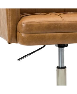 Mid-century Modern Height-Adjustable 360° Swivel Office Chair