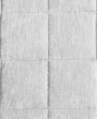 Chenille Box Solid 3-Pc. Quilt Set, King