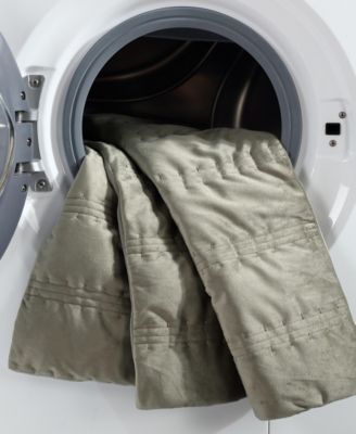 CLOSEOUT! Linear Stitch Velvet 3-Pc. Quilt Set, King