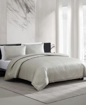 Speckled Satin Weave 3-Pc. Duvet Cover Set, Queen