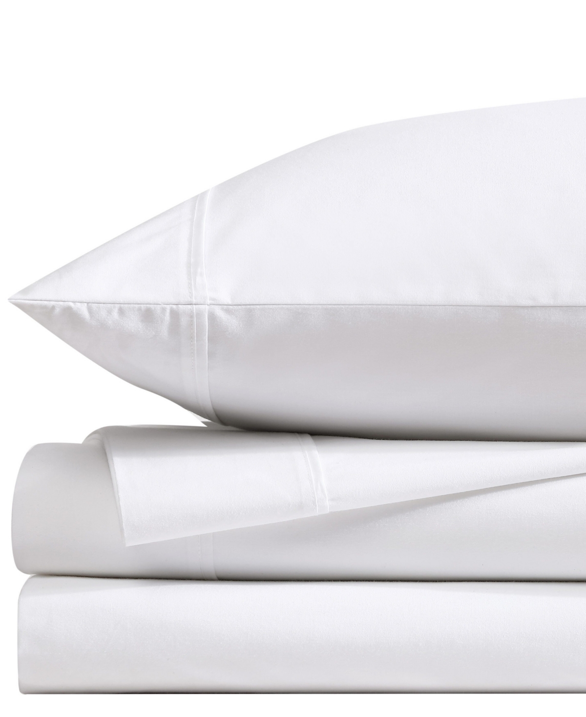 Closeout! Kenneth Cole New York Cool Zone 200 Thread Count Cotton Percale 3 Piece Sheet Set,