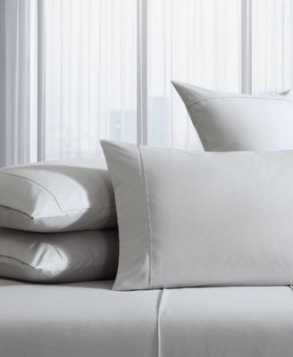 CLOSEOUT! Solution Solid Microfiber 4-Pc. Sheet Set, Twin