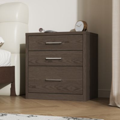 5 Drawers Nightstand with 2 Hidden Drawers,Bedside table,Chest of Drawers