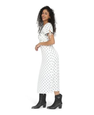 Women's You & I Polka Dot Midi Dress