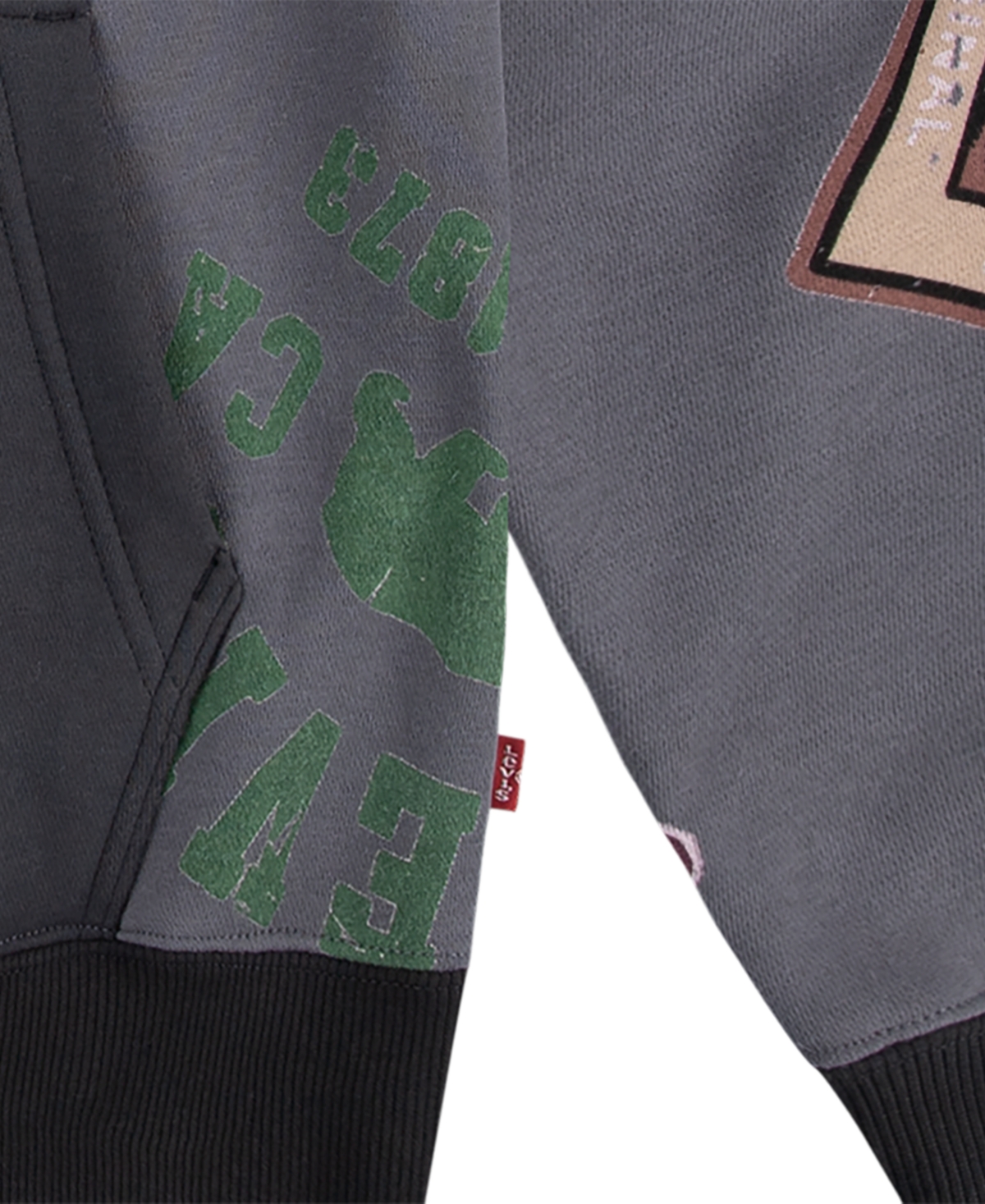 Levi's Big Boys Road Trip Pullover Hoodie In Castlerock