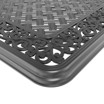 (Cushions In Random Colors)7-Piece Set Of Cast Aluminum Patio Furniture With Cushions