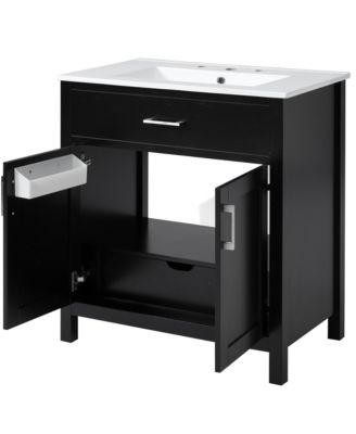 Compact 30" Bathroom Vanity with Ample Storage