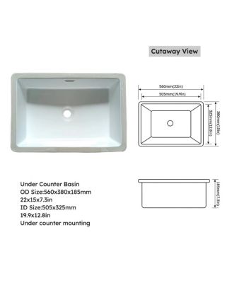 31" Marble Vanity Top with Sink and Backsplash