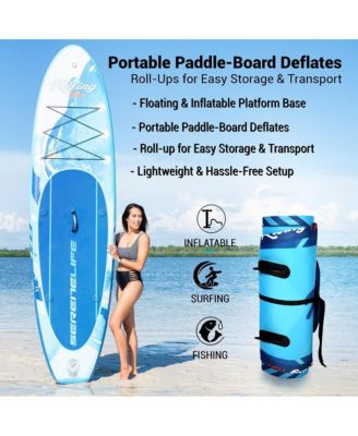 Rising Flow Stand-Up Paddle-Board (SUP) with Waterproof Mobile Phone Case, 10'6"