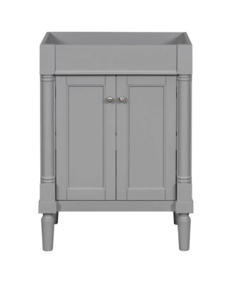 24'' Modern Bathroom Vanity Cabinet with 2 Soft-Close Doors