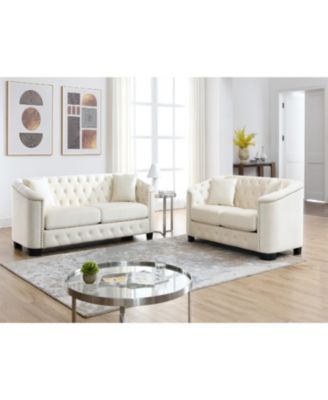 Streamdale 3-seater + 2-seater Combination sofa.Velvet beige