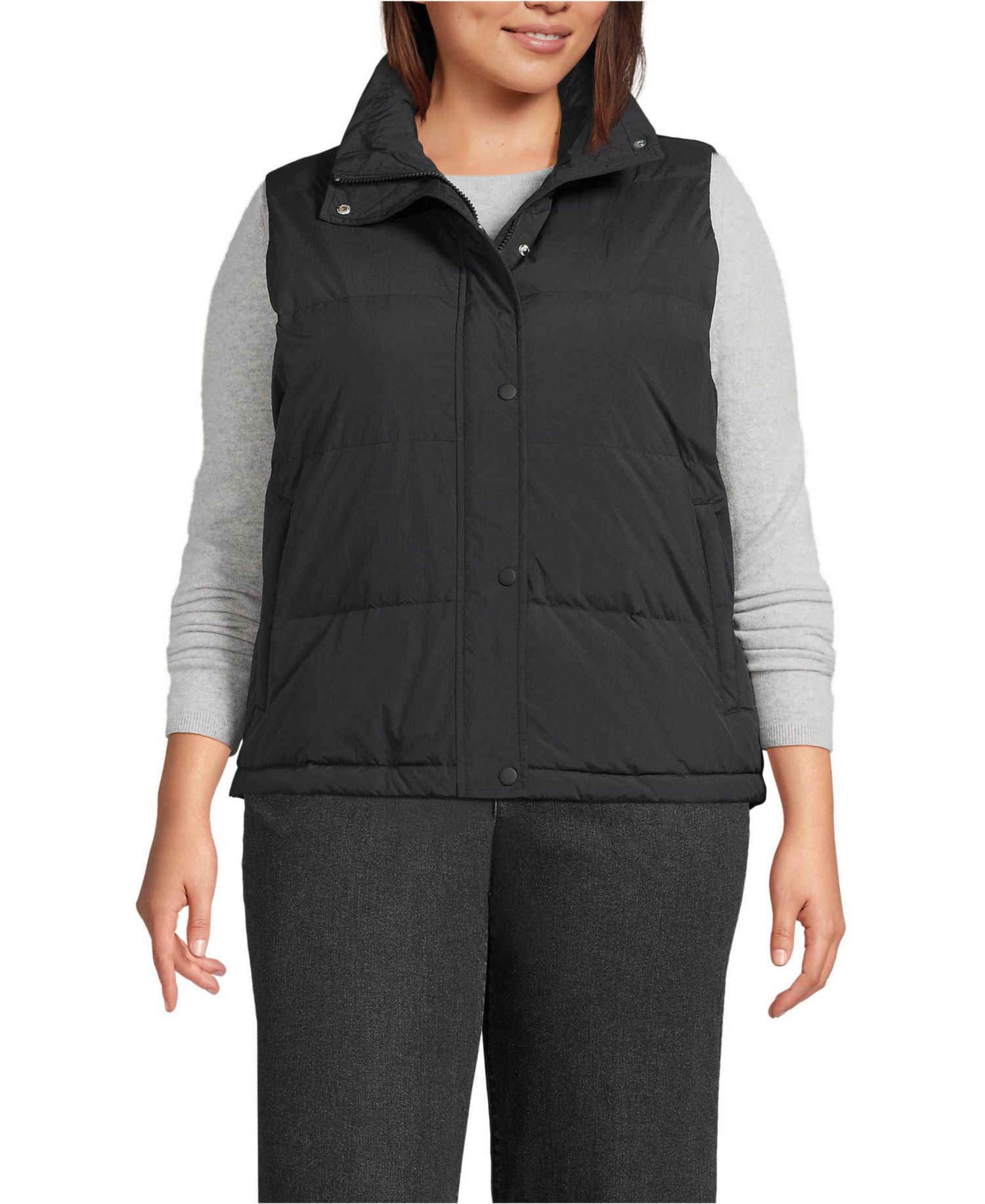 Plus Size Max 600 Down Puffer Vest