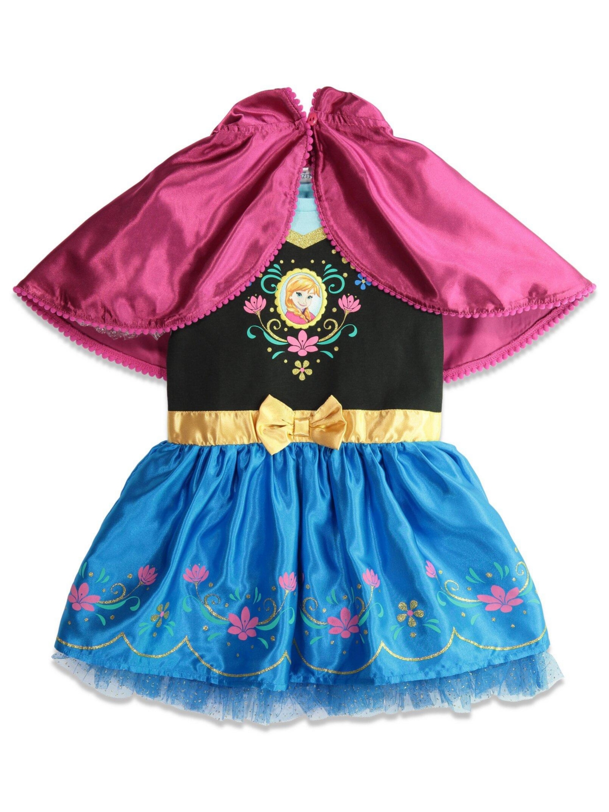 Disney Baby Girls Baby Frozen Princess Anna Elsa Fur Dress to
