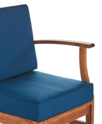 Streamdale Perla 3 Seater Sofa And Table Set, Blue