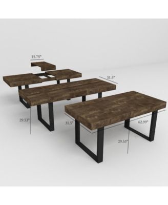  Extendable Dining Table, Modern Farmhouse