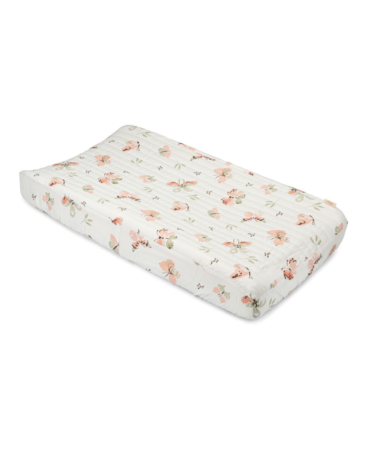 Infants Parker Quilted Butterfly Change Pad Cover