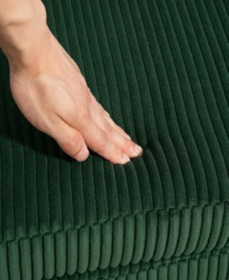 Streamdale Emerald Upholstered Storage Ottoman Bench